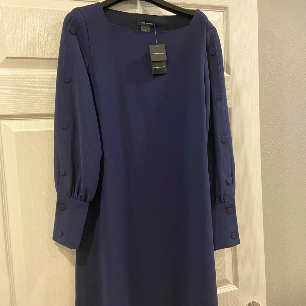 Club Monaco Long Sleeve Dress